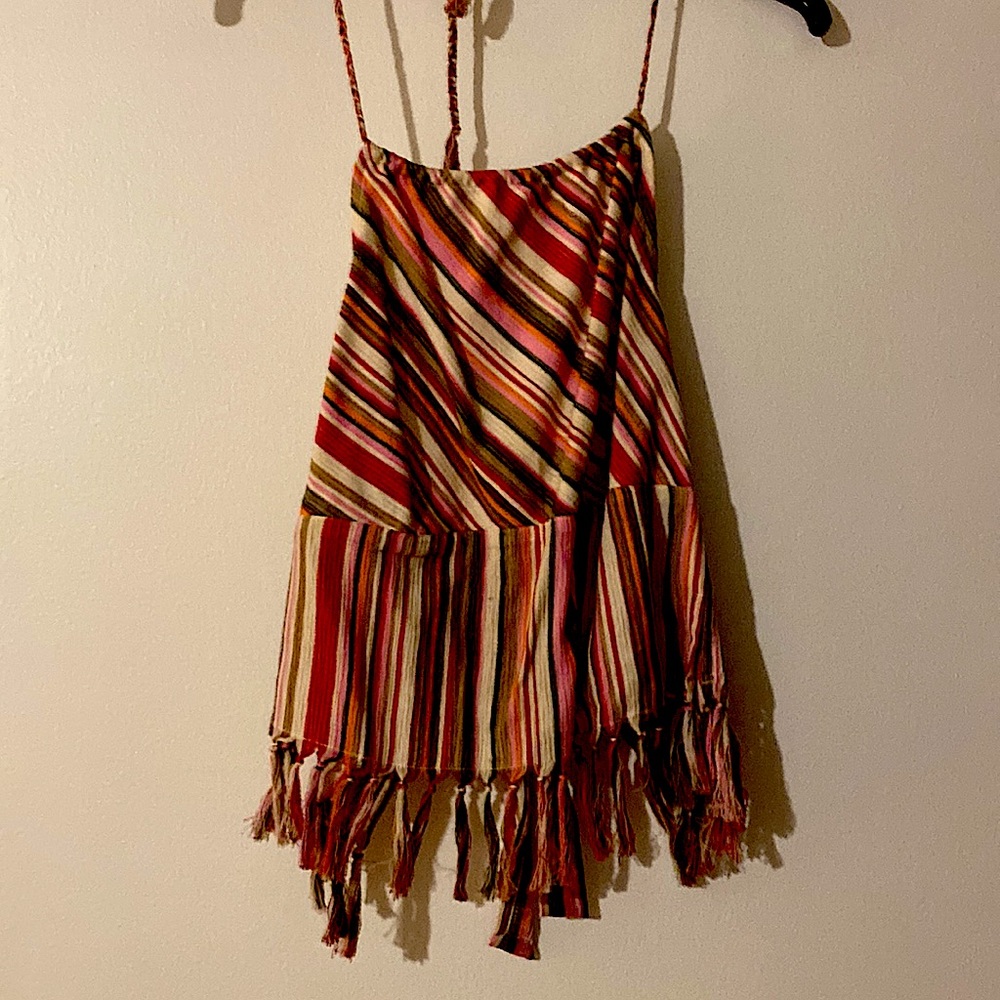 Abercrombie and Fitch boho backless tank top